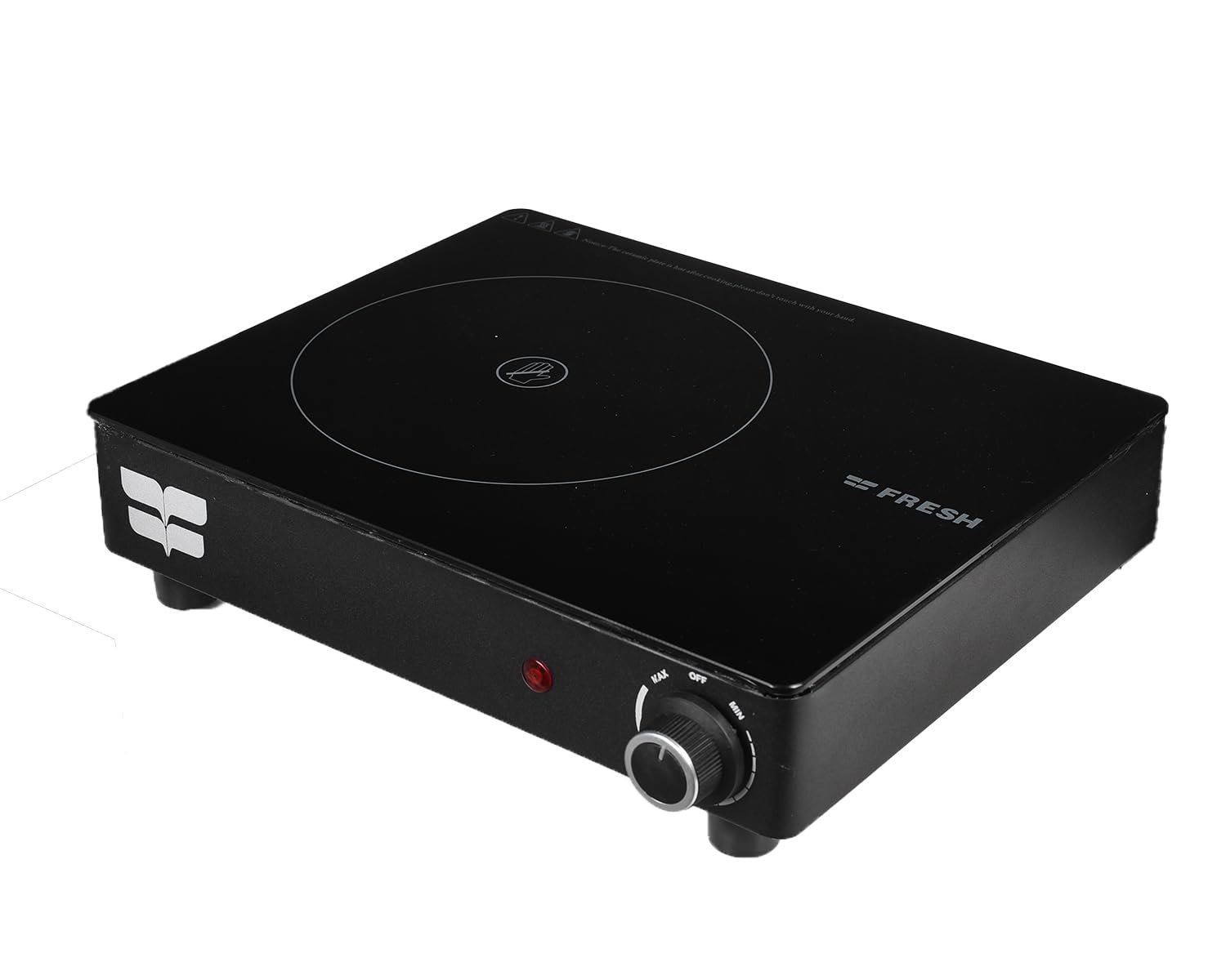 Fresh Hot plate Single 1 Eye Ceramic - Black: Buy Online at Best
